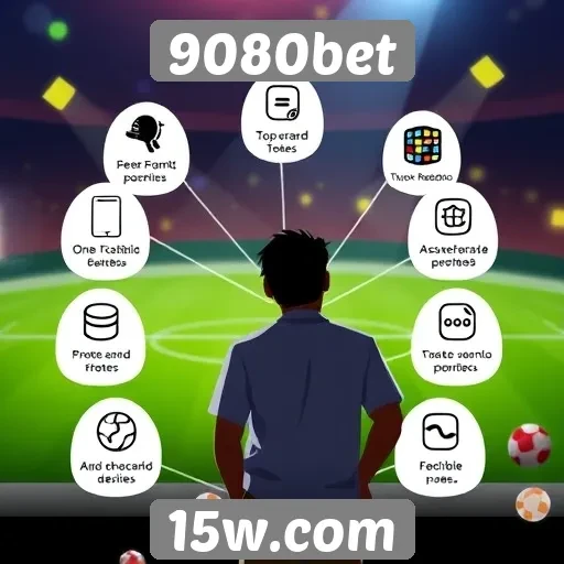 Funcionalidades principais do site 9080bet